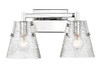 Analia 2 Light Vanity in Chrome (1101-2V-CH)