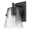 Analia 1 Light Wall Sconce in Matte Black (1101-1S-MB)