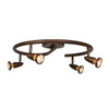 Mirage Bronze 4 Light Adjustable LED Track (52222LEDDLP-BRZ)