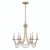 Serafina 6 Light Chandelier in Golden Aura (7646-6 GA)