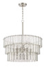 Museo 12 Light Pendant in Brushed Polished Nickel (48690-BNK)