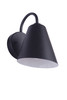 Point Clear 1 Light Small Outdoor Wall Lantern in Midnight (ZA5004-MN)