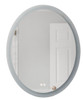 30" x 24" x 1.8" Oval Back Lit LED Mirror, Defogger & Dimmer, 3000K/4000K/5000K (MIR101-W)