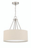 Duke 3 Light 18" Pendant in Brushed Polished Nickel (56593-BNK)