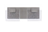 Alamere 2 Light LED Vanity in Brushed Polished Nickel (15913BNK-LED)