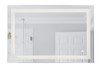 48" x 32" Front Lit LED Mirror, Defogger & Dimmer, 3000K (MIR115-W)