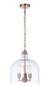 Jackson 3 Light Pendant, Satin Brass (P975SB3)