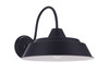 Landmark 1 Light 15" Outdoor Wall Lantern in Midnight (ZA5524-MN)