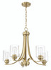 Bolden 5 Light Chandelier in Satin Brass (50525-SB)