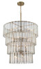 Museo 28 Light Chandelier in Satin Brass (48628-SB)