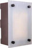 Rectangular Lighted LED Chime in Aged Iron (ICH1605-AI)