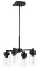 Bennet 4 Light Outdoor Chandelier in Midnight (57124-MN)