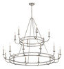 Bailey 18 Light Polished Nickel Chandelier (BAI-A2109-PN)