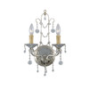 Paris Market 2 Light Silver Leaf Wall Mount (4612-SL)