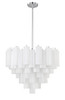 Addis 12 Light Polished Chrome Chandelier (ADD-312-CH-WH) Addis 12 Light Polished Chrome Chandelier (ADD-312-CH-WH)