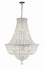 Roslyn 15 Light Polished Chrome Chandelier (ROS-A1015-CH-CL-MWP)