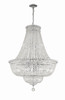 Roslyn 15 Light Polished Chrome Chandelier (ROS-A1015-CH-CL-MWP)