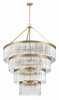 Emory 22 Light Modern Gold Chandelier (EMO-5409-MG)