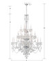Traditional Crystal 25 Light Polished Chrome Chandelier (1156-CH-CL-MWP)