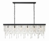 Winham 6 Light Black Forged Chandelier (WIN-617-BF-CL-MWP)