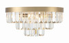Hayes 8 Light Aged Brass Ceiling Mount (HAY-1403-AG)