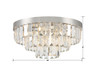 Hayes 8 Light Polished Nickel Ceiling Mount (HAY-1403-PN)