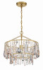 Elsa 1 Light Antique Gold Pendant (ELS-7100-GA)