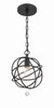 Solaris 1 Light Black Pendant (9220-BK)
