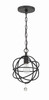 Solaris 1 Light Black Pendant (9220-BK)