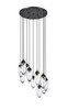Z-Lite Arden 11 Light Chandelier in Matte Black (651P-11R-MB)