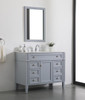 42 Inch Single Bathroom Vanity In Grey (VF12542GR)