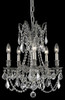 Rosalia 5 Light Pewter Pendant Clear Royal Cut Crystal (9205D18PW/RC)