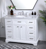 42 In. Single Bathroom Vanity Set In White (VF15042WH)