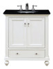 30 In. Single Bathroom Vanity Set In Antique White (VF-1023)