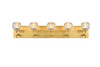 Graham 5 Light Wall Sconce In Gold 
 (3509W32G)