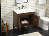 30 Inch Single Bathroom Vanity In Walnut (VF48830MWT)