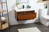 36 Inch Single Bathroom Vanity In Teak (VF43536MTK)