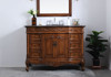 48 In. Single Bathroom Vanity Set In Teak (VF38848TK)