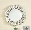 Sparkle 39.5 In. Contemporary Round Mirror In Clear (MR9132)