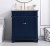30 Inch Single Bathroom Vanity Set In Blue (VF50030BL)