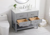 42 Inch Single Bathroom Vanity In Gray (VF19042GR)