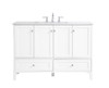 48 Inch Single Bathroom Vanity In White (VF18048WH)