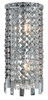 Maxime 2 Light Chrome Wall Sconce Clear Royal Cut Crystal (V2031W8C/RC)