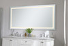 Elegant Furniture and Lighting Helios 36In X 72In Hardwired Led Mirror With Touch Sensor And Color Changing Temperature 3000K/4200K/6400K (MRE13672)