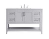 48 Inch Single Bathroom Vanity In Grey (VF16048GR)