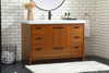 48 Inch Single Bathroom Vanity In Teak (VF46048MTK)