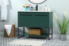 40 Inch Single Bathroom Vanity In Green (VF42540MGN)