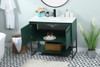 40 Inch Single Bathroom Vanity In Green (VF42540MGN)