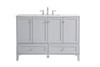 48 Inch Single Bathroom Vanity In Grey (VF18048GR)