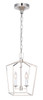 Denmark 2 Light Polished Nickel Pendant (1512D9PN)